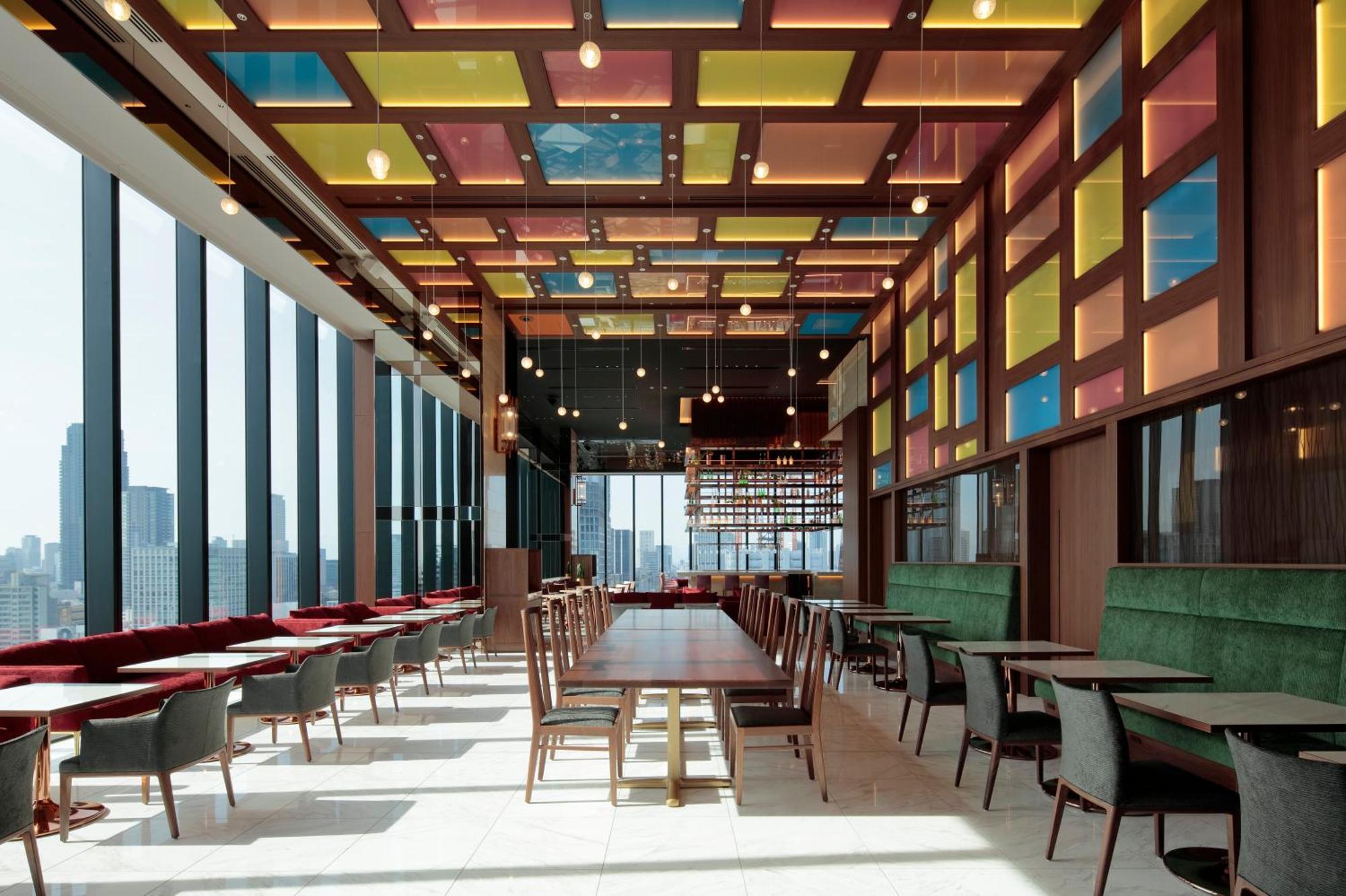 Candeo Hotels Osaka The Tower Экстерьер фото The 360° Sky Lounge