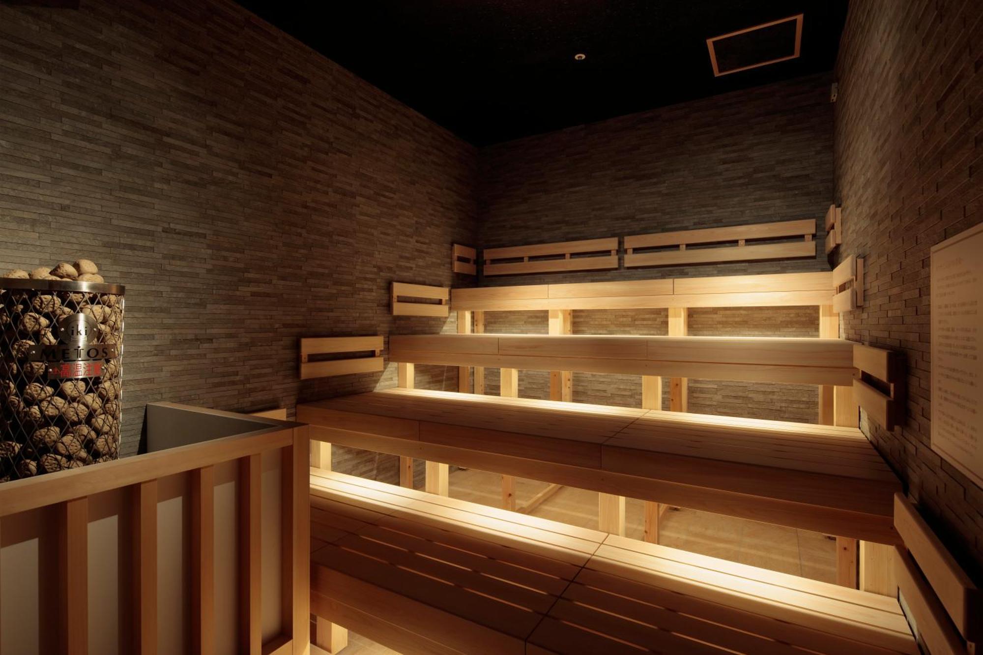 Candeo Hotels Osaka The Tower Экстерьер фото The interior of the sauna